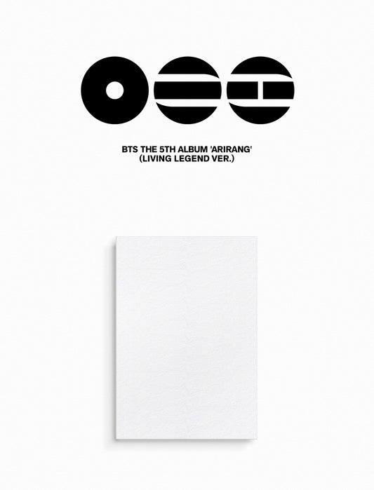 (PRE-ORDER 2026-03-20) BTS - 5th Album [ARIRANG 아리랑] Living Legend Version (POB Included)