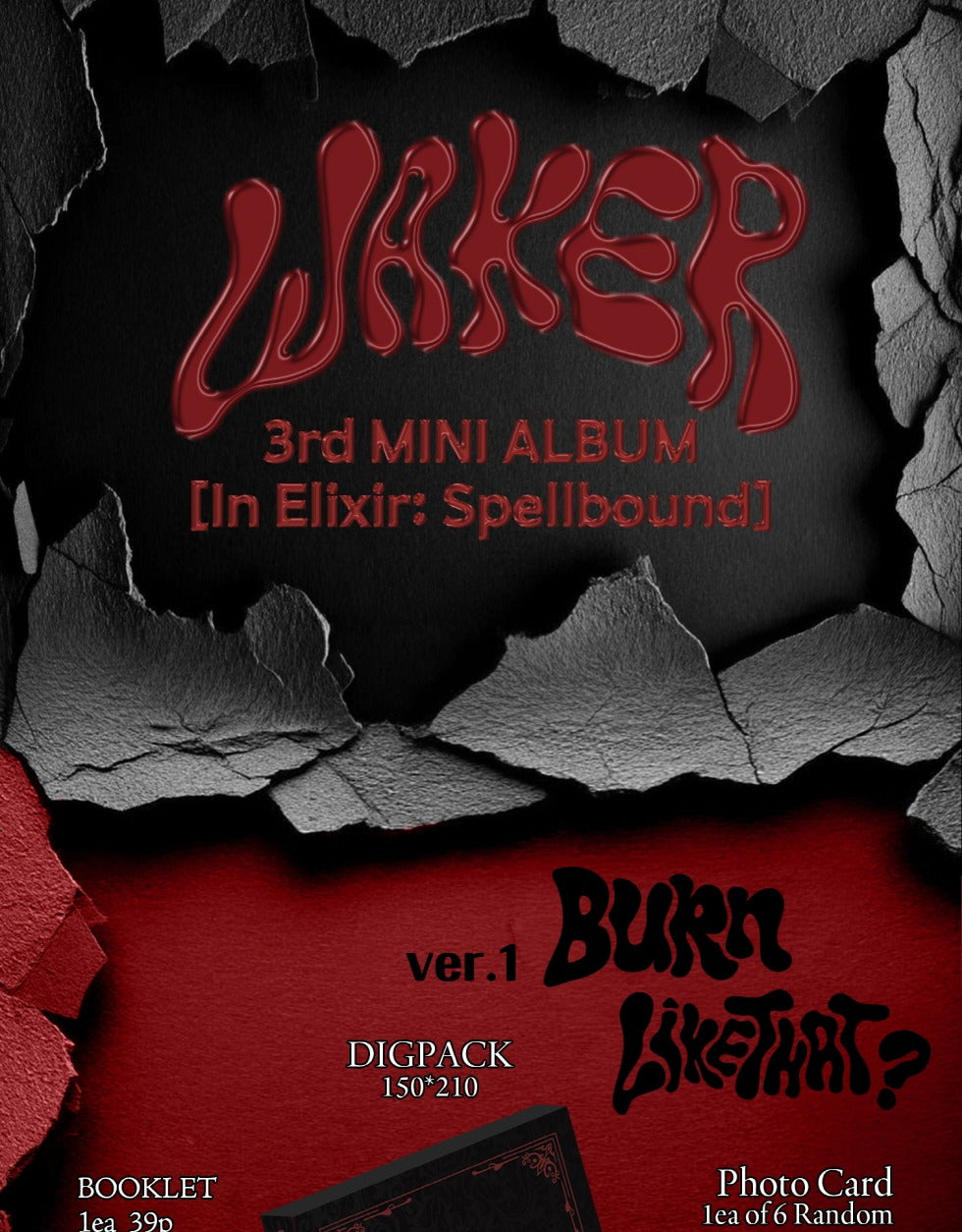 Waker - 3rd Mini Album [In Elixir: Spellbound] (3 Versions).