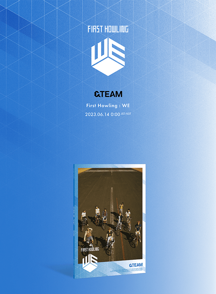 &TEAM - Japan 2nd EP Album [First Howling : WE] (3 Versions)