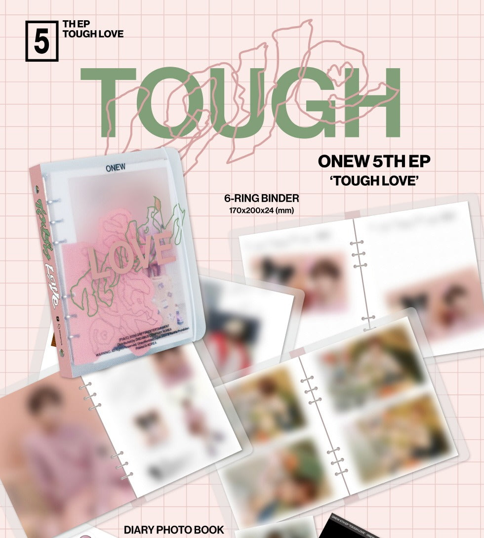 Onew (SHINee) - 5th Mini Album [TOUGH LOVE] NOTE Version. – K-Towns