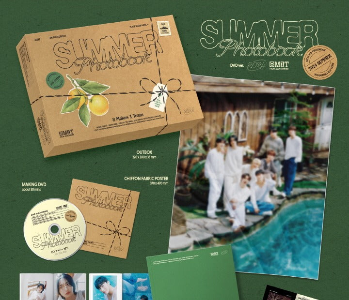 ATEEZ 2024 Summer Photobook DVD Version.