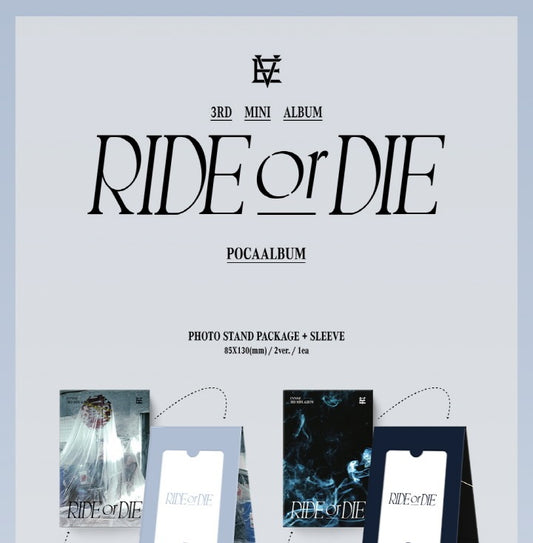 EVNNE - 3rd Mini Album [Ride or Die] POCAALBUM Version.