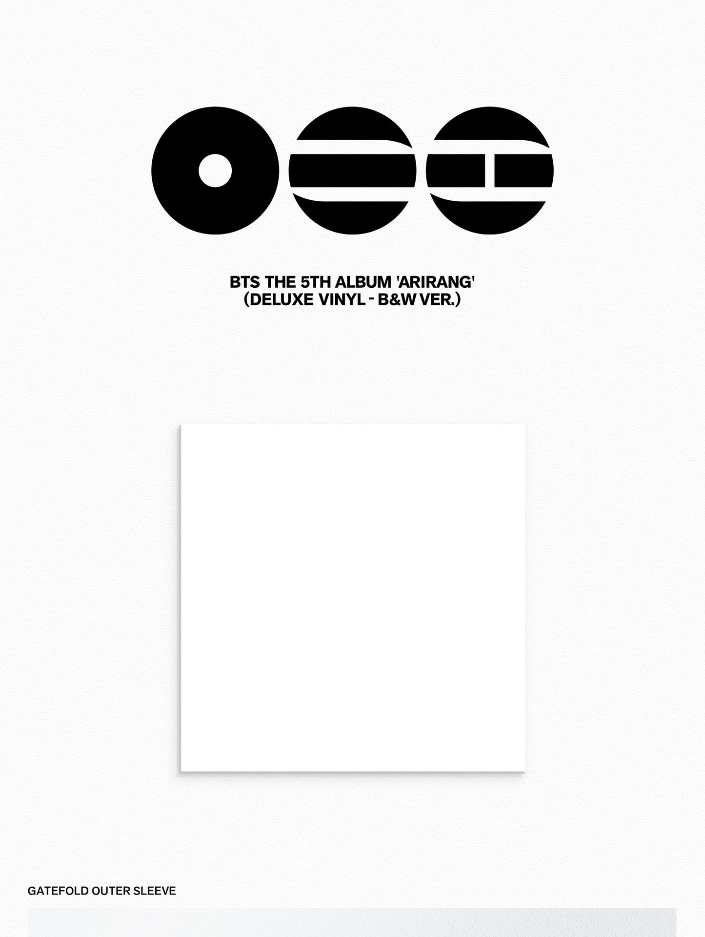 (PRE-ORDER 2026-03-20) BTS - 5th Album [ARIRANG 아리랑] Deluxe LP Vinyl Version (2 Versions) Set