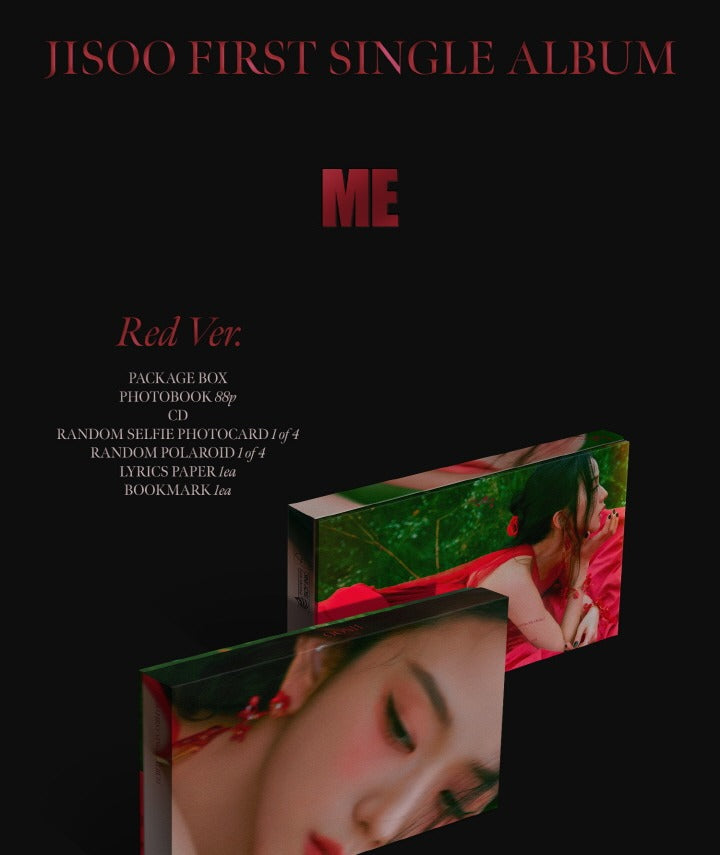 JISOO (Blackpink) - 1st Single Album ME (2 Versions). – K-Towns