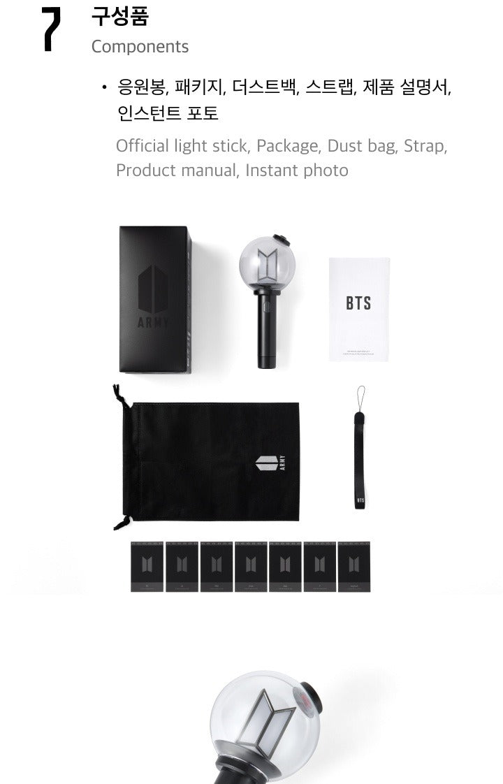 (PRE-ORDER 2026-10-14) BTS - OFFICIAL LIGHT STICK Version 4