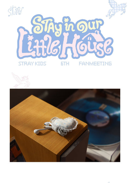 (PRE-ORDER 2026-07-30) Stray Kids - 6th Fanmeeting [STAY in Our Little House] CABLE HOLDER (POB Included Based on Order Amount).