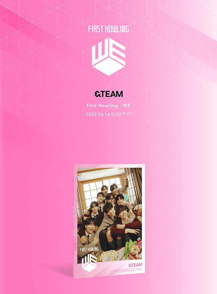 &TEAM - Japan 2nd EP Album [First Howling : WE] (3 Versions)