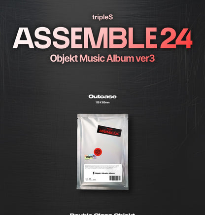 tripleS - 1st Album ASSEMBLE24 Objekt Music Album ver 3.