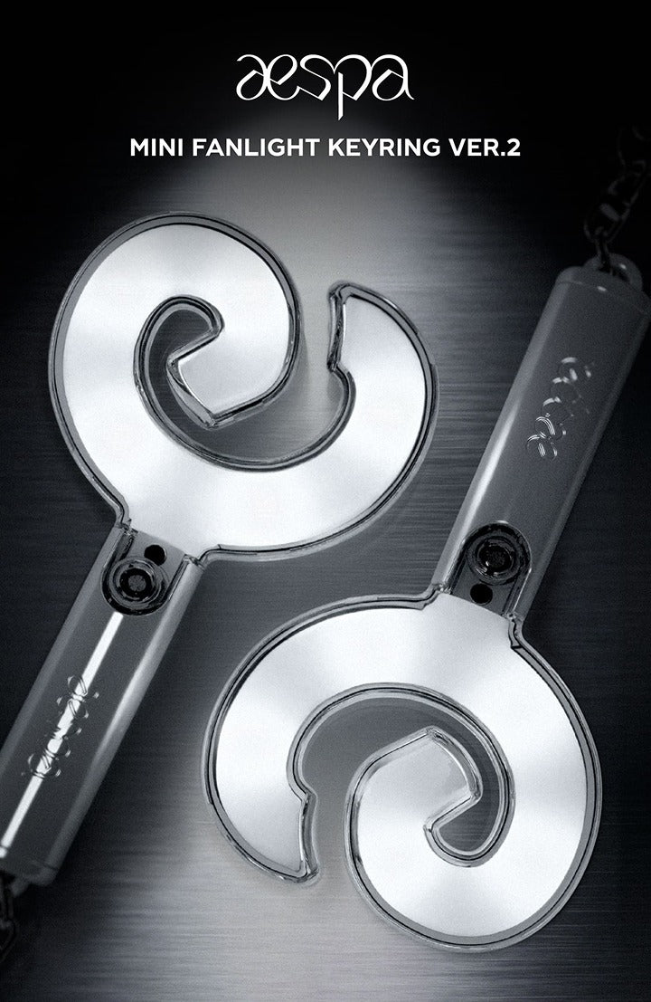 aespa - MINI FANLIGHT KEYRING Ver.2 (Mini Light Stick Keyring)