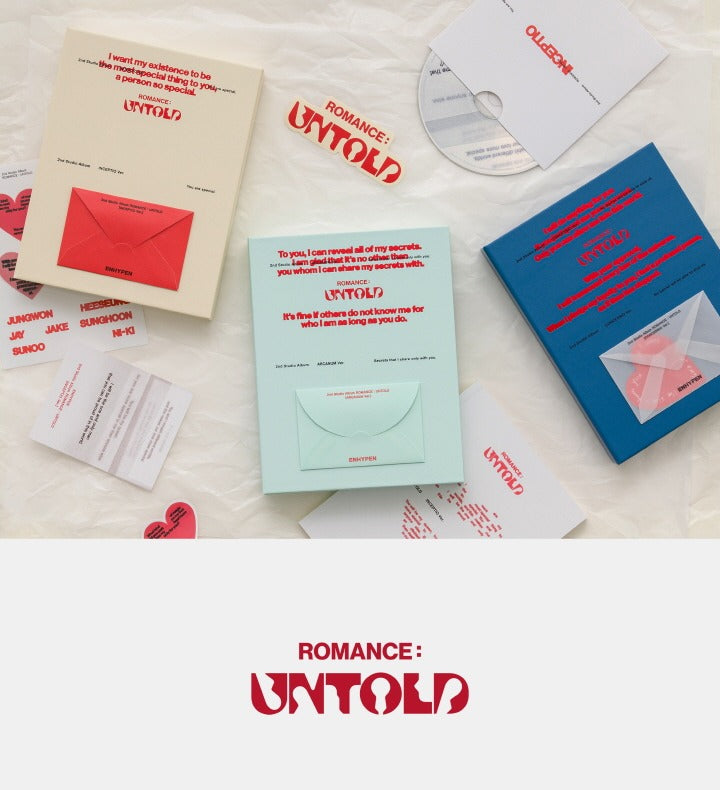 ENHYPEN - [ROMANCE : UNTOLD] (3 Versions).