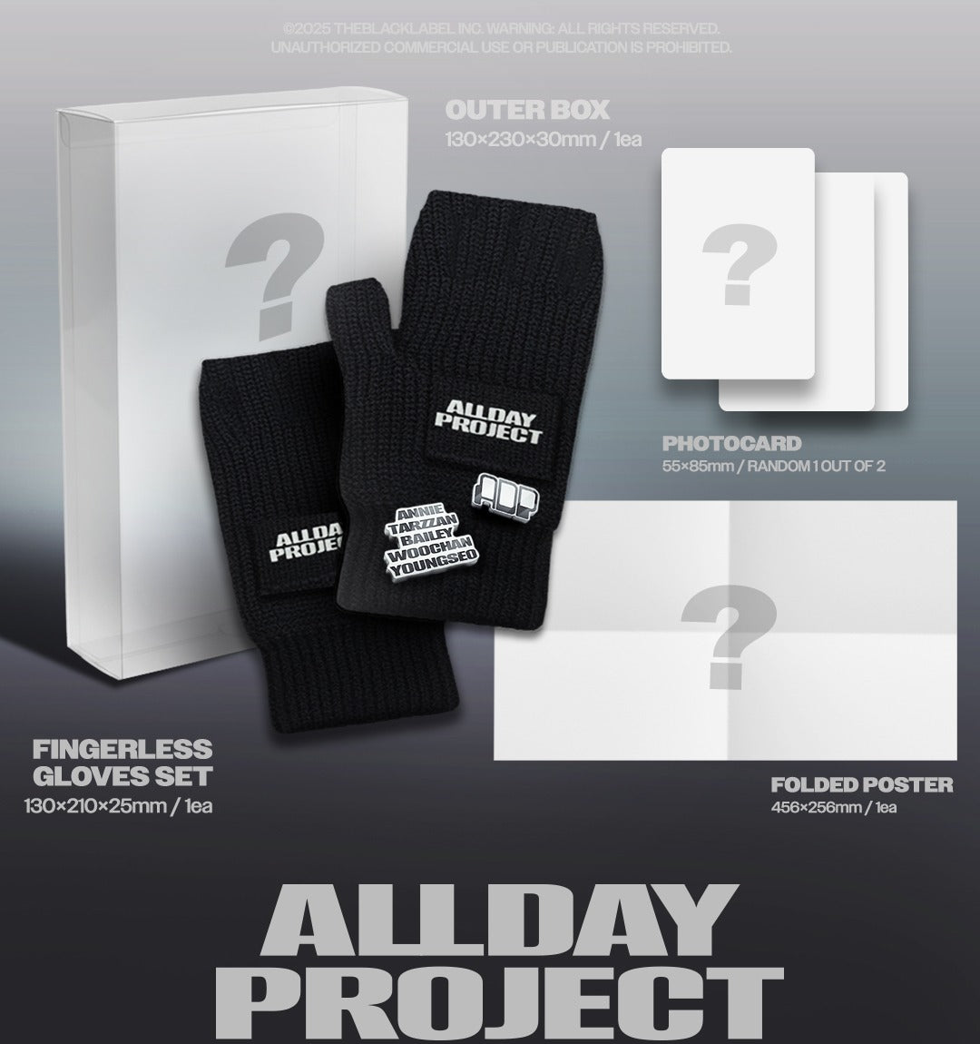 (PRE-ORDER 2025-12-09) ALLDAY PROJECT - The 1st EP Album [ALLDAY PROJECT] Merch Version (5 Versions)
