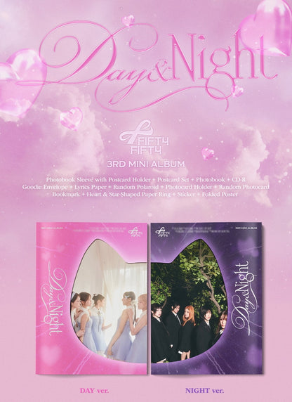 FIFTY FIFTY - 3rd Mini Album [Day & Night] (2 Versions).