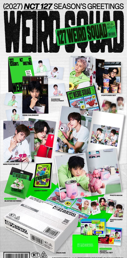 (PRE-ORDER 2027-01-07) NCT 127 - 2027 Season's Greetings (🎁POB Included - Pre-order only)