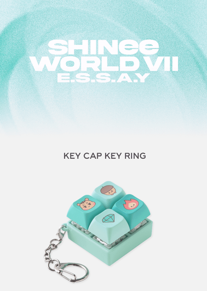 SHINee - Official MD [SHINee WORLD 7 E.S.S.A.Y] Keycap