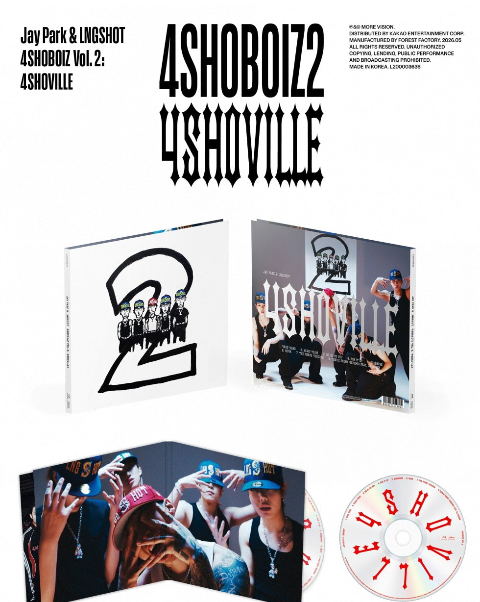 (PRE-ORDER 2026-05-20) JAY PARK & LNGSHOT - Mixtape [4SHOBOIZVol. 2: 4SHOVILLE]