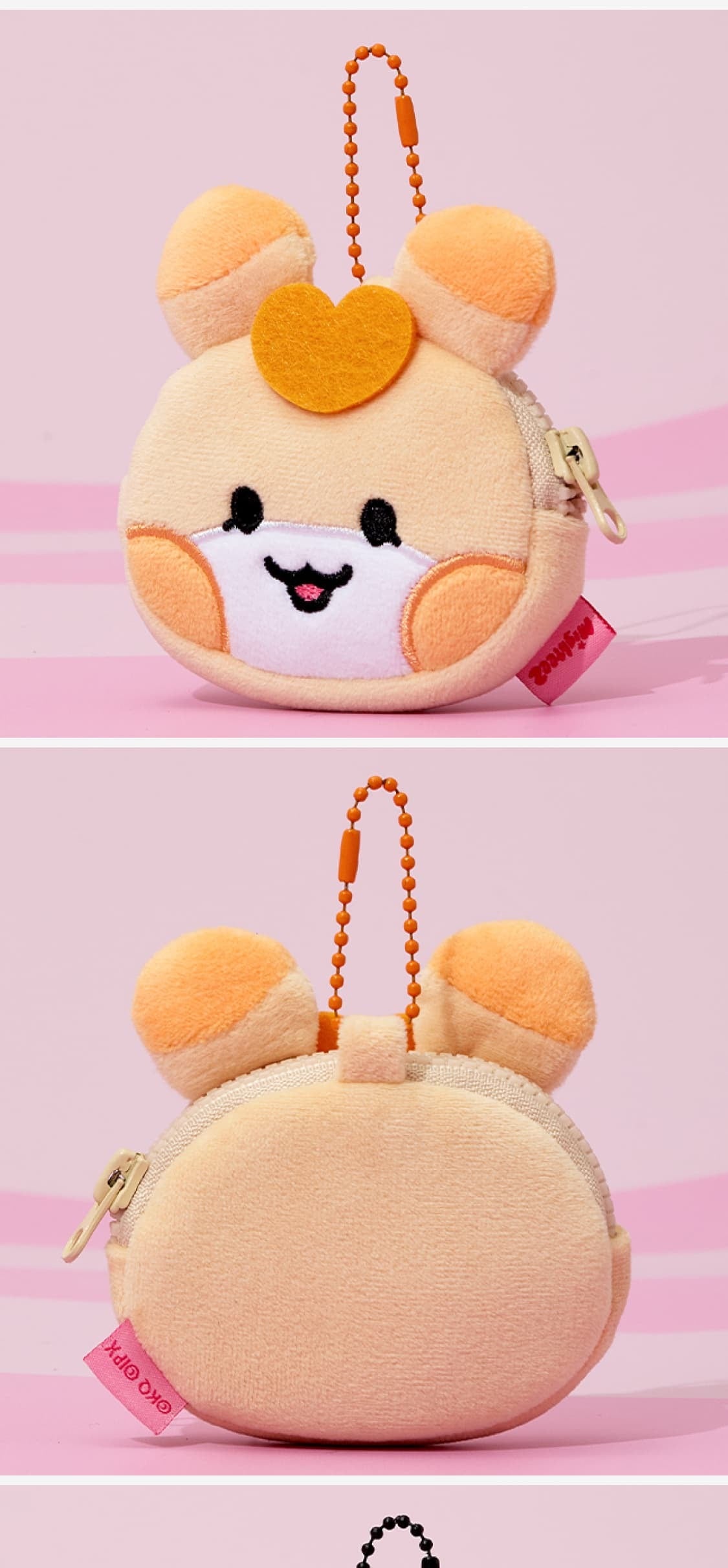 ATEEZ - [MIGHTEEZ FACE MINI POUCH](8 Versions)(LINE FRIENDS SQUARE