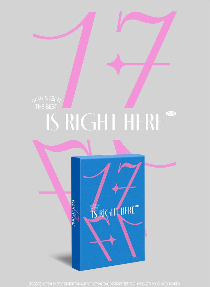 Seventeen Best Album 17 IS RIGHT HERE Dear Version (2CD) (Random