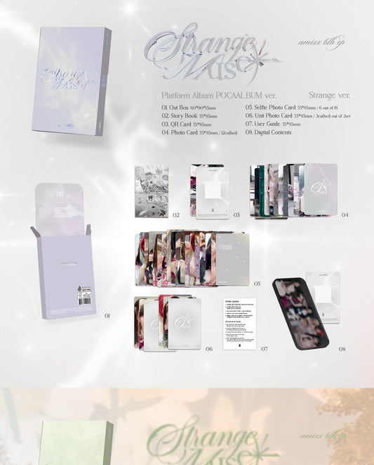 (PRE-ORDER 2026-10-19) NMIXX - 6th Mini Album [Strange Muse] Platform Album POCAALBUM Version (2 Versions) Random 1ea