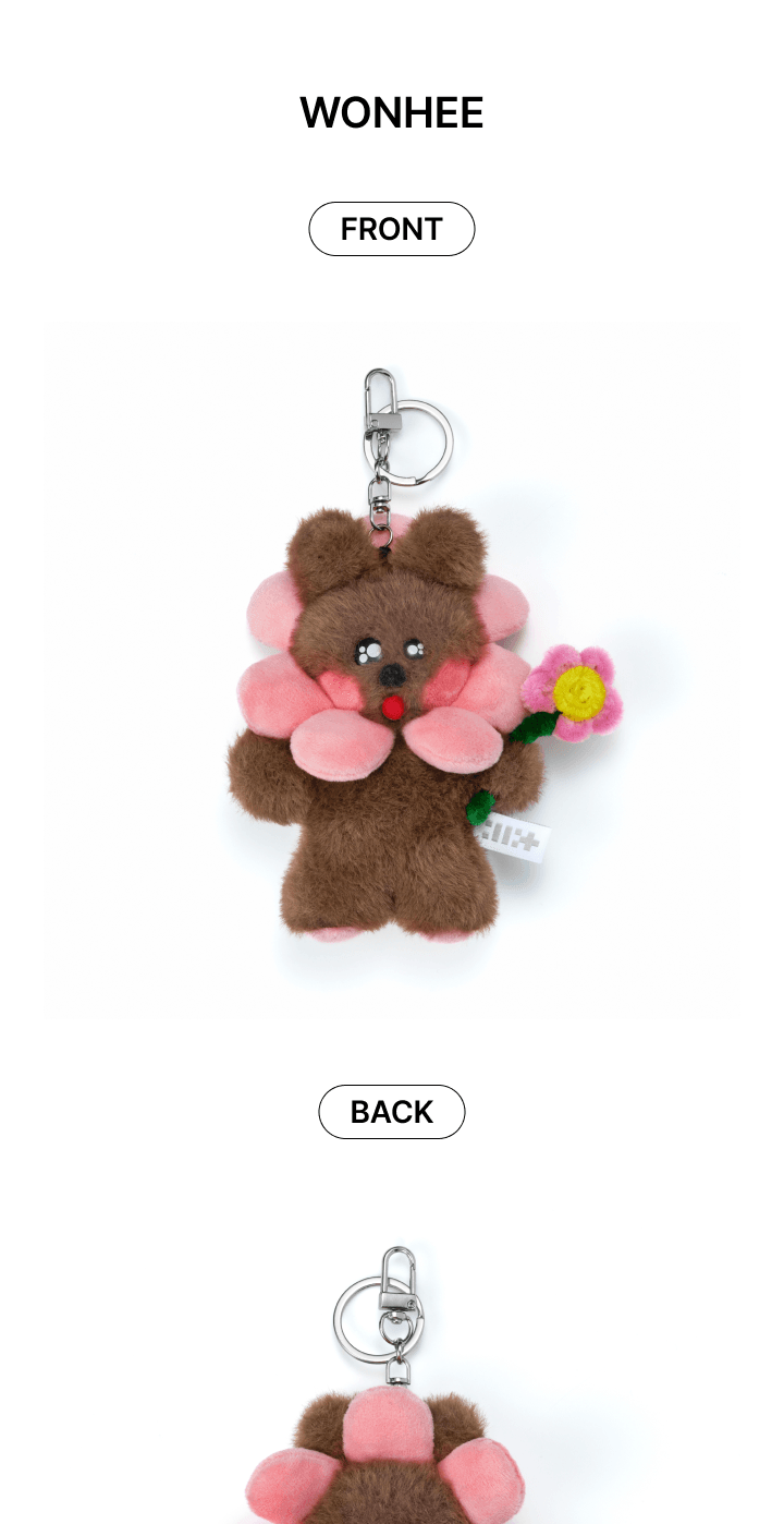 (RESTOCK) ILLIT - Official MD Plush Keyring (5 Versions).