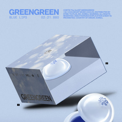 (PRE-ORDER 2026-06-22) CORTIS - The 2nd EP [GREENGREEN] Blue Lips_Lip Balm Version