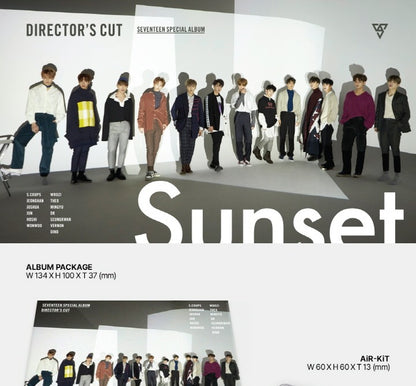 Seventeen Director's Cut (Special Album) KiT Version.