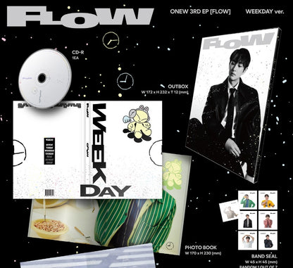 Onew (SHINee) 3rd Mini Album Flow (2 Versions).