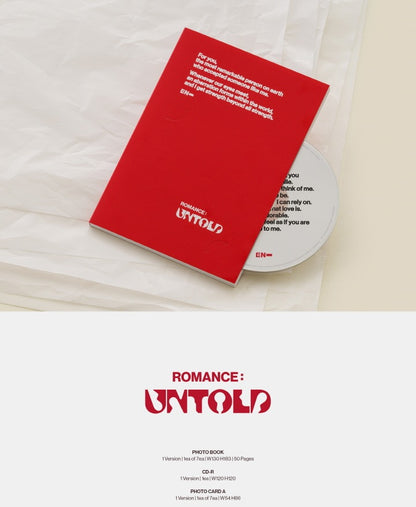ENHYPEN ROMANCE : UNTOLD Engene Version Random 1ea.