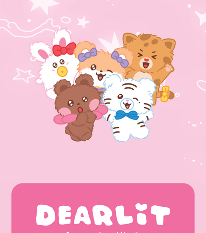 (PRE-ORDER 2026-06-01) ILLIT - Official MD Plush Keyring [DEARLiT](5 Versions)