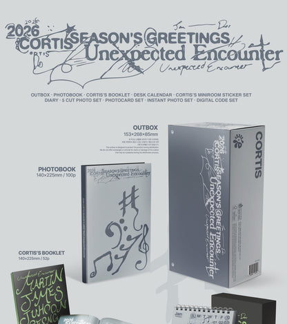 (PRE-ORDER 2025-12-24) CORTIS - 2026 Season's Greetings [Unexpected Encounter](POB - Unit Printed Photo 2ea)(💝 K-Towns 2026 Season's Greetings Event!)