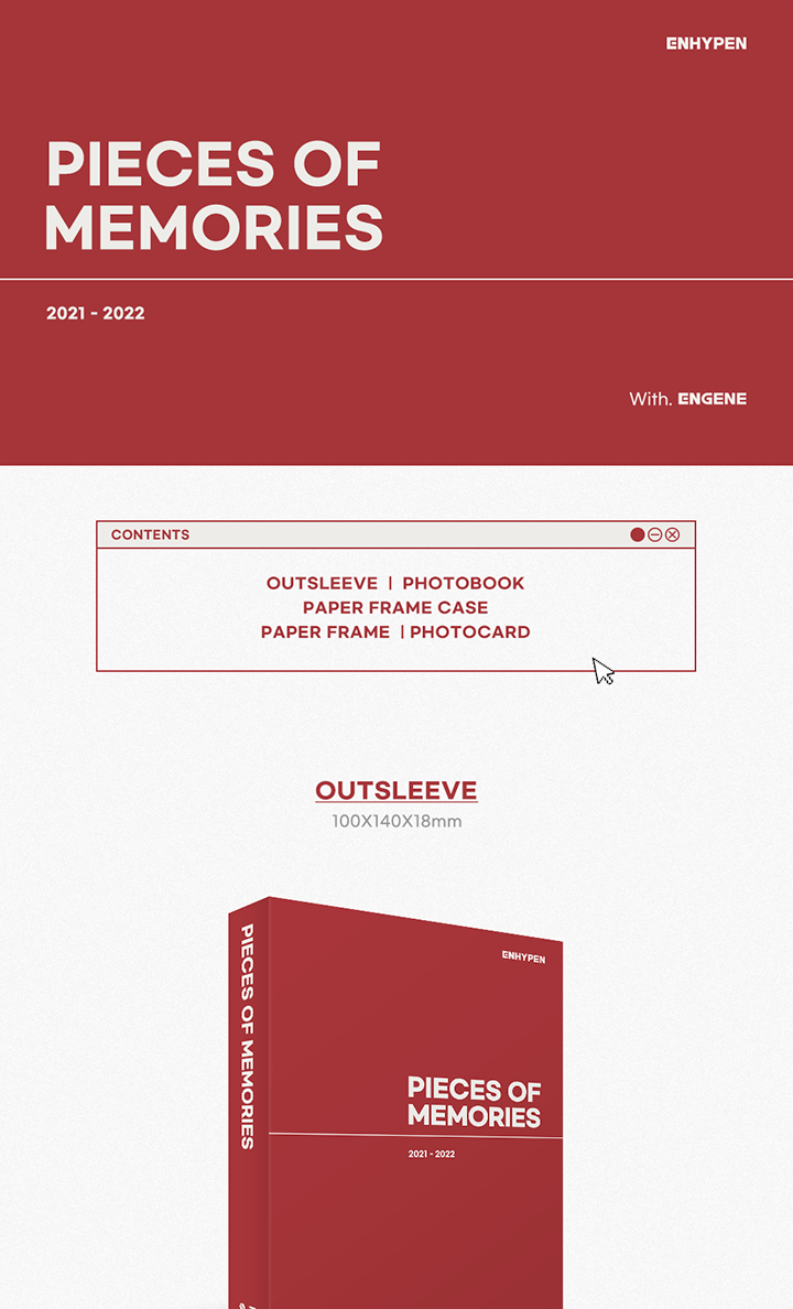 ENHYPEN - [PIECES OF MEMORIES 2021-2022]