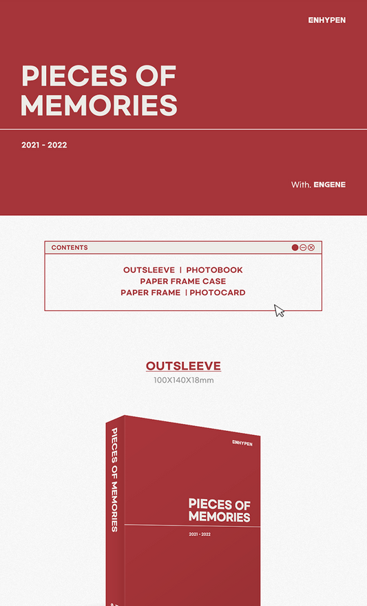 ENHYPEN - [PIECES OF MEMORIES 2021-2022]