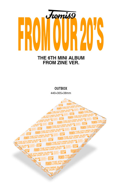 Fromis_9 (F9) - 6th Mini Album [From Our 20's] From Zine Version (Limited Edition).