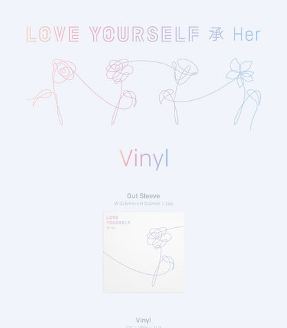 BTS - 5th Mini Album [LOVE YOURSELF 承 'HER'] LP Vinyl Version