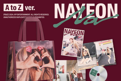 Nayeon Twice 2nd Mini Album : NA Limited Edition A to Z Version.