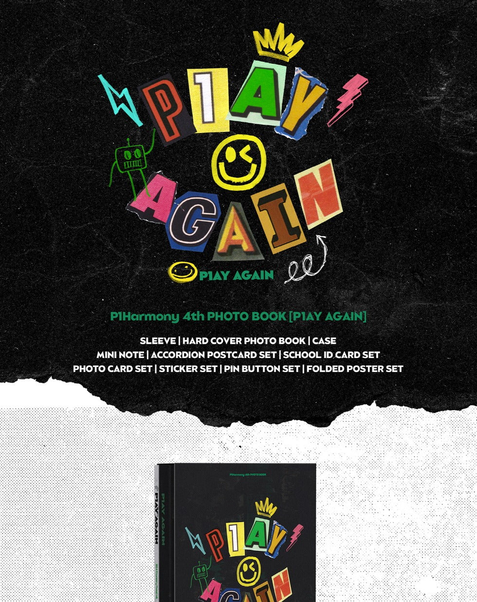 P1Harmony 4th Photo Book P1AY AGAIN