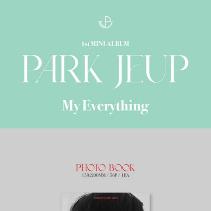 Park Jeup 1st Mini Album My Everything.