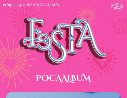 Purple Kiss - 1st Single Album Festa Pocaalbum Version.