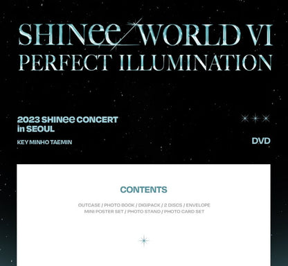 SHINee World VI Perferct Illumination in Seoul DVD Version*