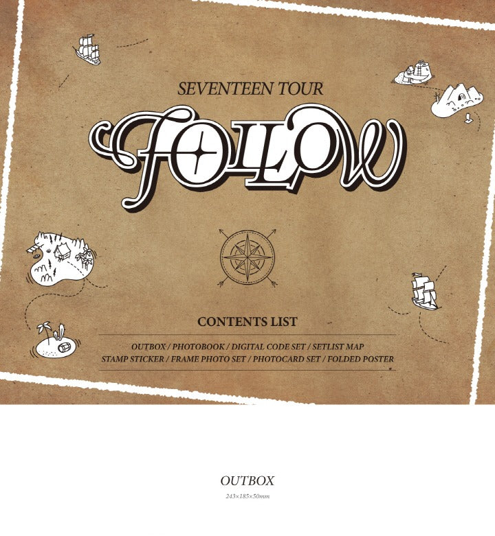Seventeen Tour Follow to Seoul (POB - Holographic Postcard included)(Limited Quantity).