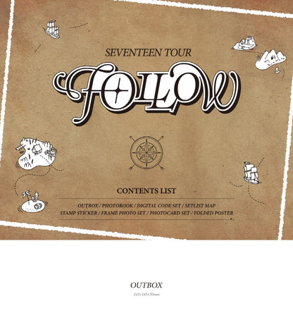 Seventeen Tour Follow to Seoul (POB - Holographic Postcard included)(Limited Quantity).