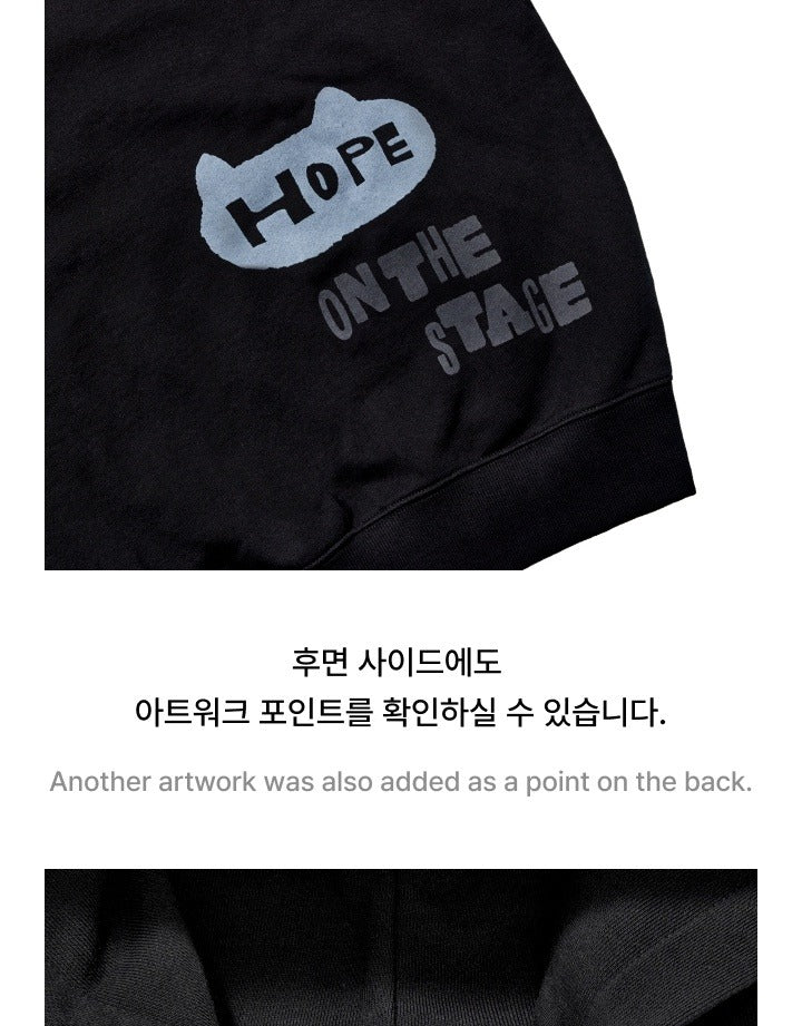 【人気沸騰】 THE ON [HOPE - (BTS) J-HOPE STAGE] K-Towns – (Black). Hoodie アイドル