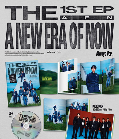 AEN 에이엔 - The 1st EP Album [A NEW ERA OF NOW] Always Version