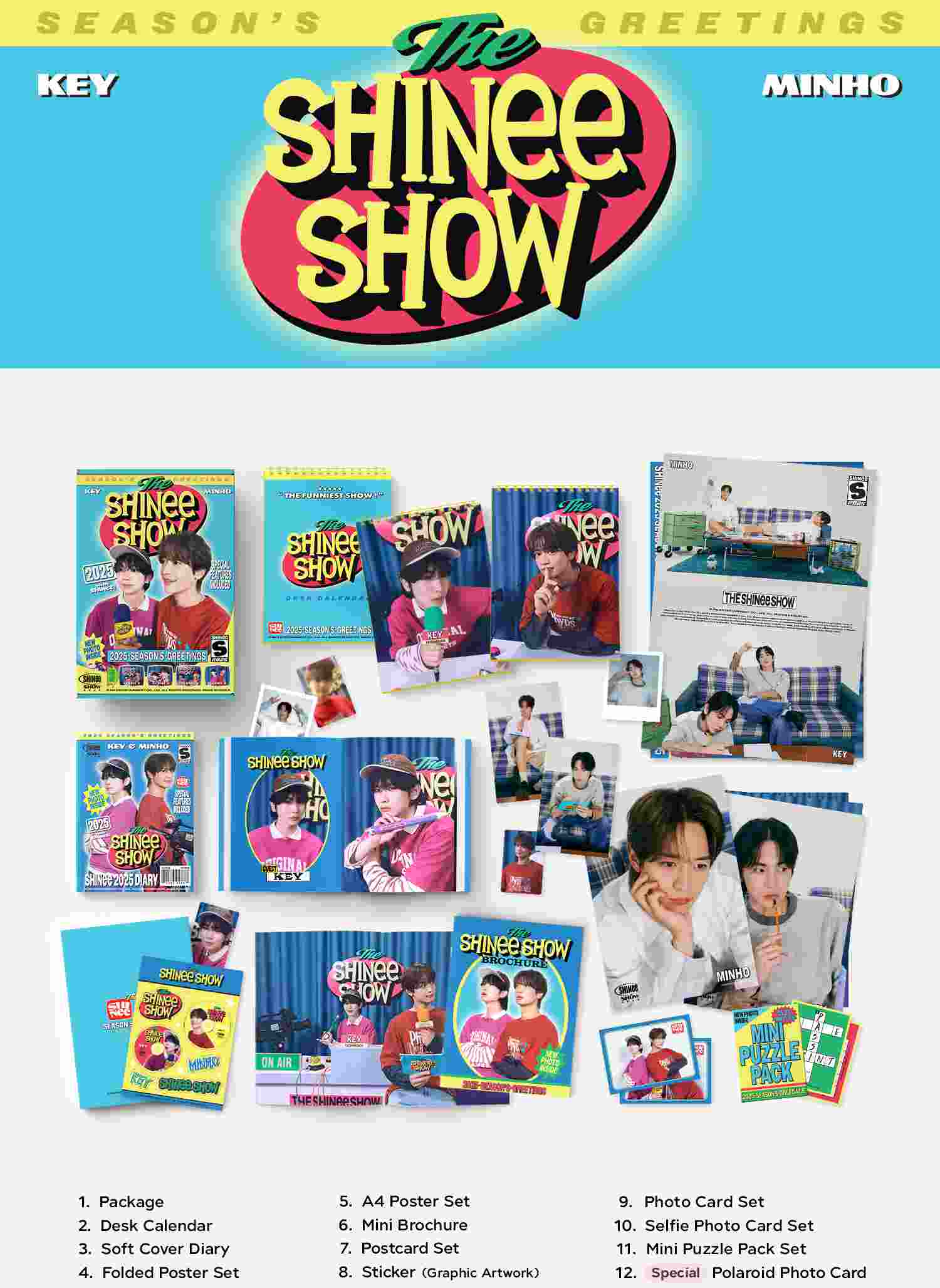 SHINee - 2025 Season's Greetings (with K-Towns Season's Greetings