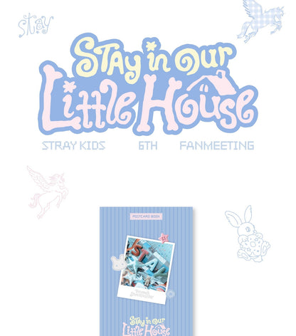 (PRE-ORDER 2026-07-30) Stray Kids - 6th Fanmeeting [STAY in Our Little House] POSTCARD BOOK (POB Included Based on Order Amount).