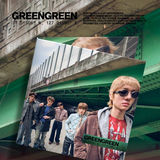 (PRE-ORDER 2026-05-04) CORTIS - The 2nd EP [GREENGREEN] LP Vinyl Version.