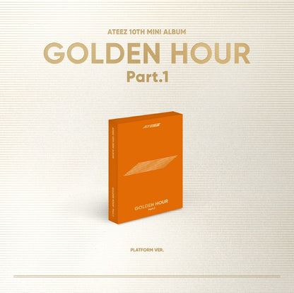 ATEEZ 10th Mini Album GOLDEN HOUR Part. 1 Platform Version.