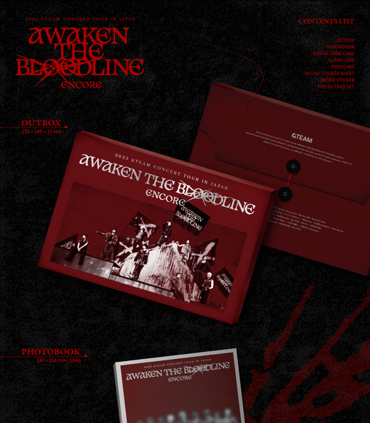 (PRE-ORDER 2026-06-10) &TEAM - 2025 &TEAM CONCERT TOUR [AWAKEN THE BLOODLINE] ENCORE IN JAPAN