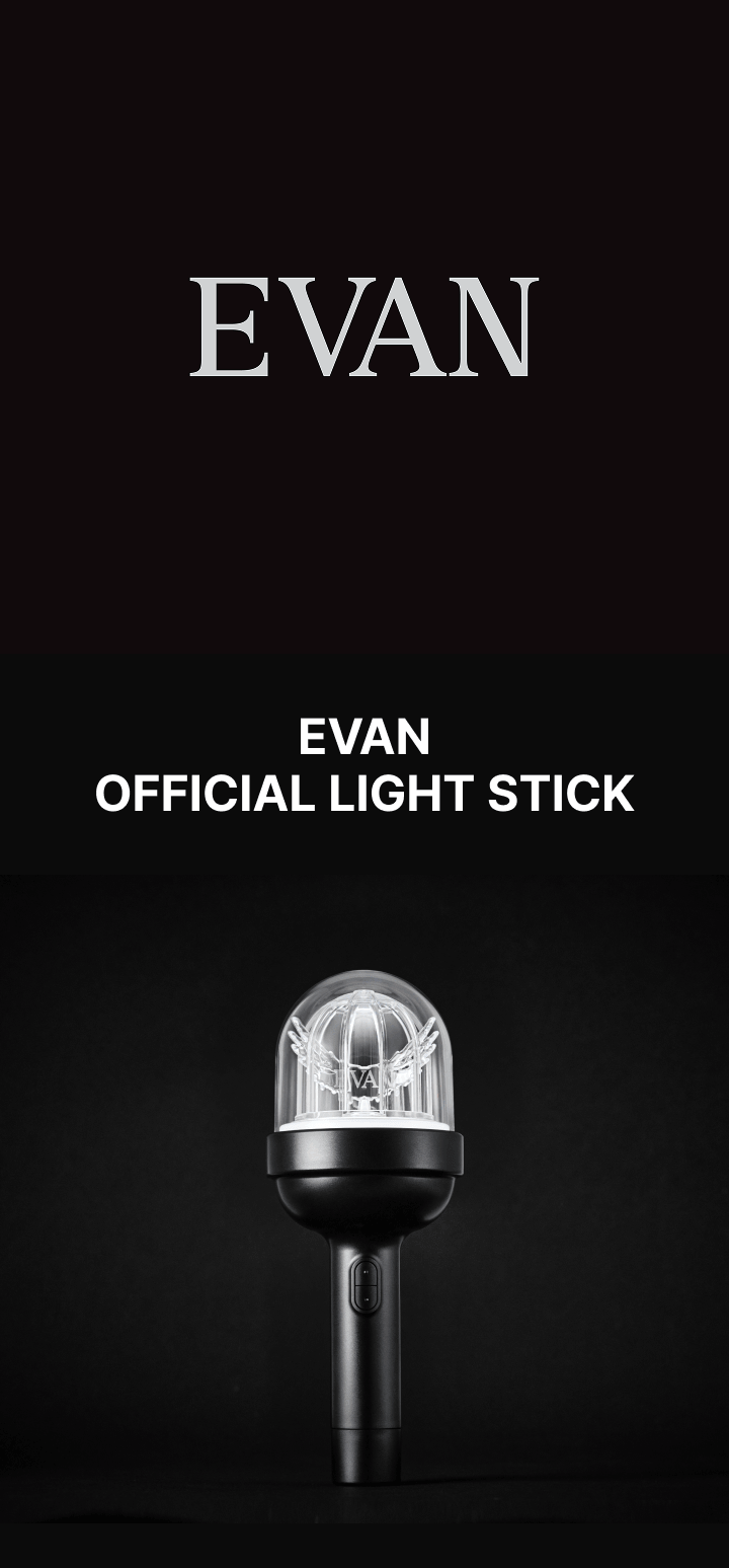 (PRE-ORDER 2026-09-16) EVAN 에반 - OFFICIAL LIGHT STICK