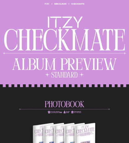 ITZY - CHECKMATE Standard edition (5 Versions)