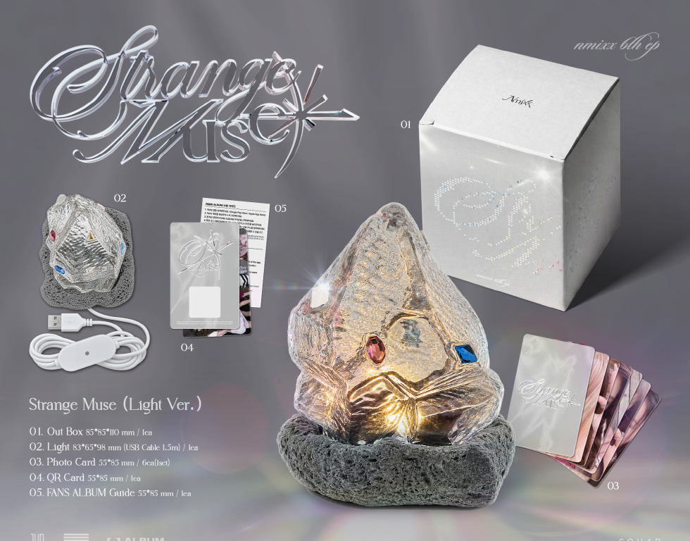 (PRE-ORDER 2026-10-19) NMIXX - 6th Mini Album [Strange Muse] Light Version